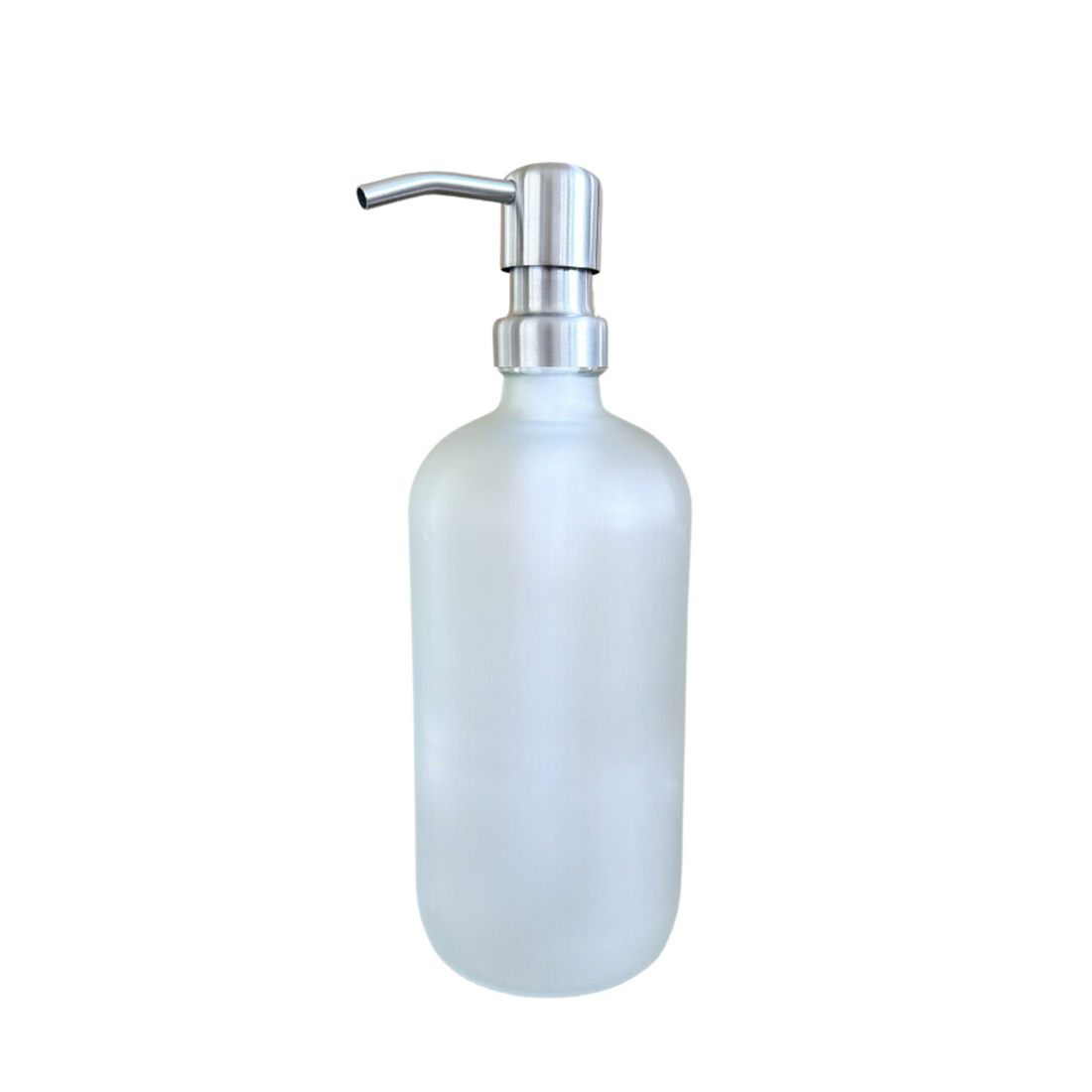 500ml Frosted Glass Pump Bottle