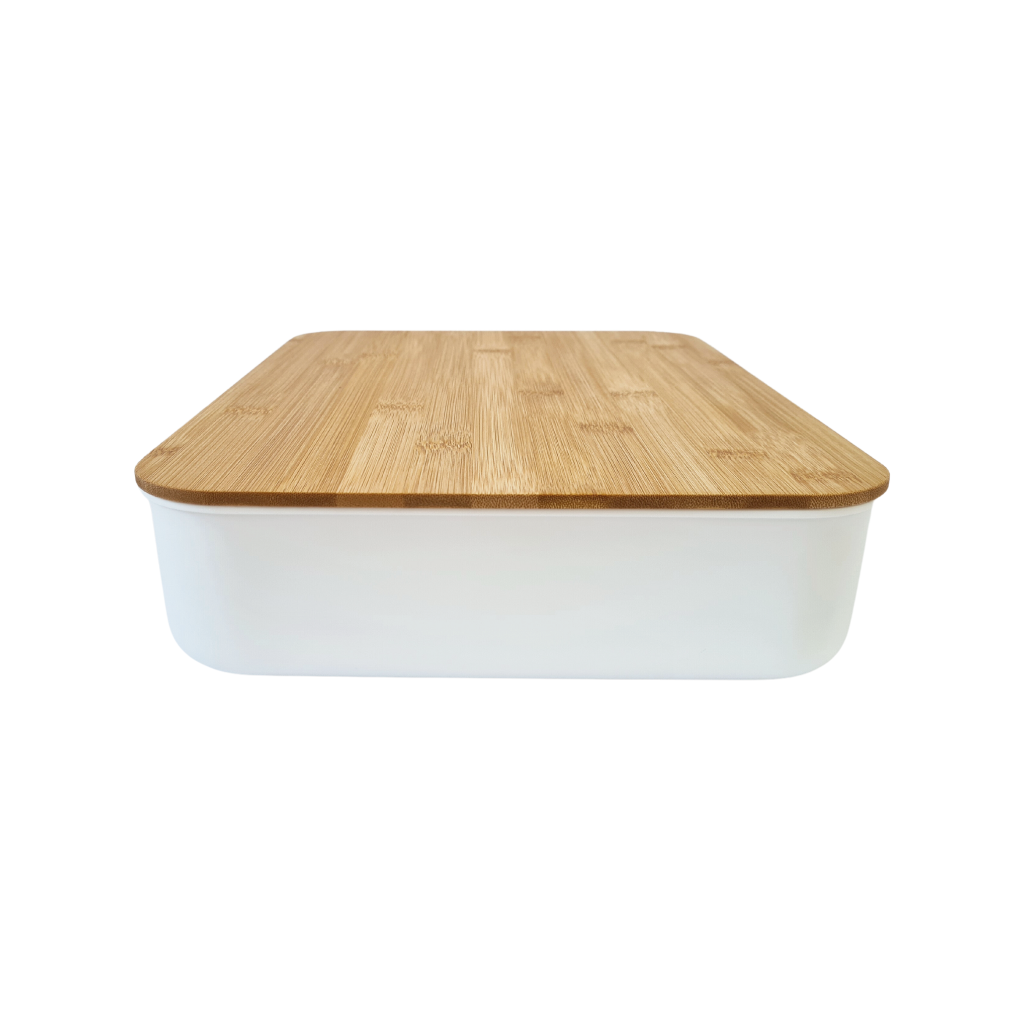 Storage Tub with bamboo lid - Large/Shallow