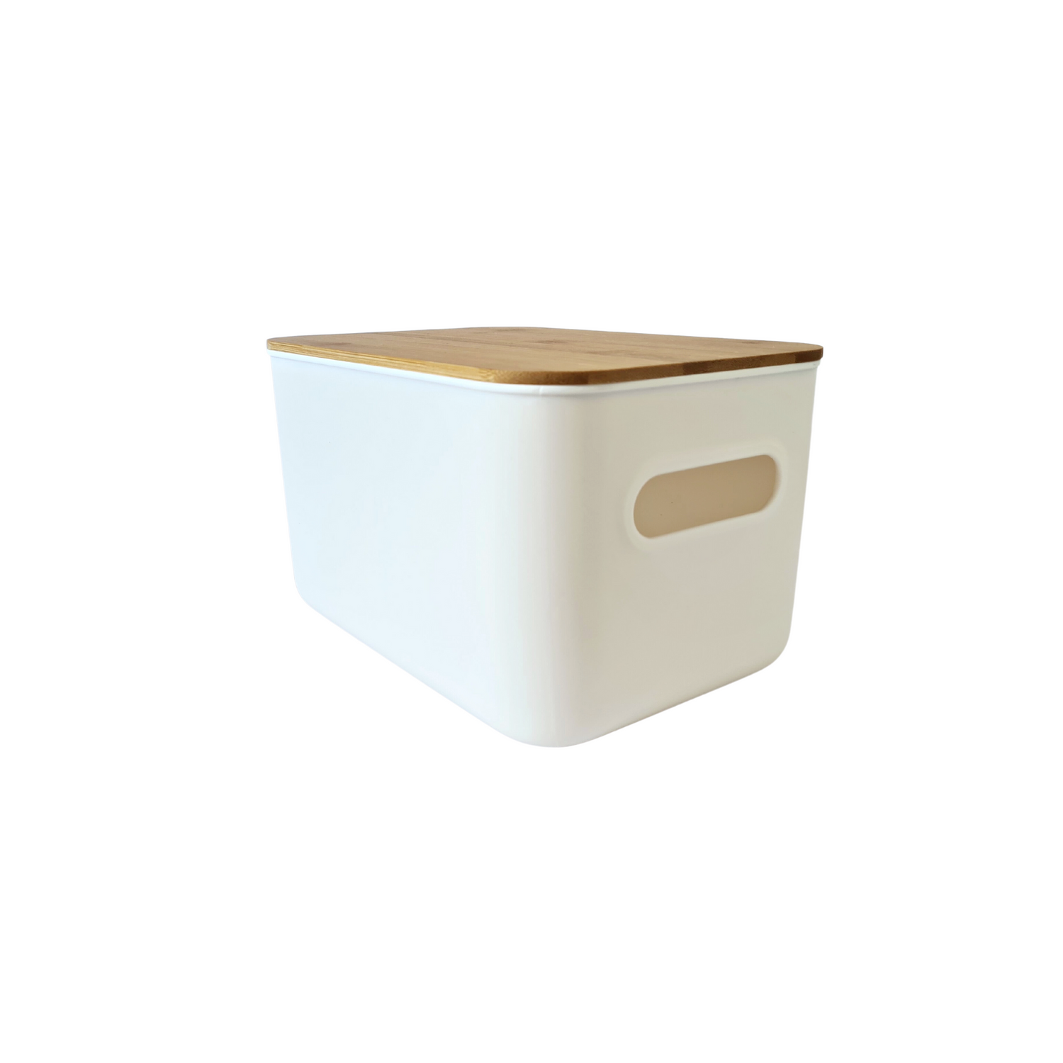 Storage Tub with bamboo lid - 4 Pack