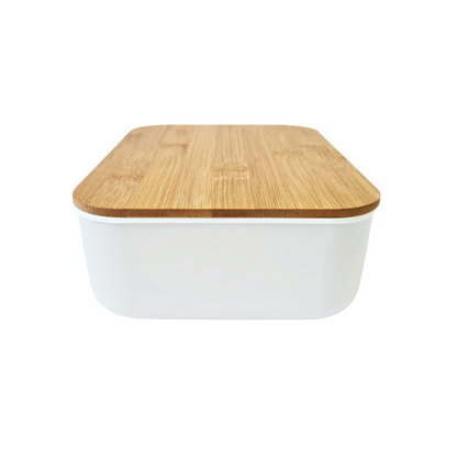 Storage Tub with bamboo lid - Small/Shallow