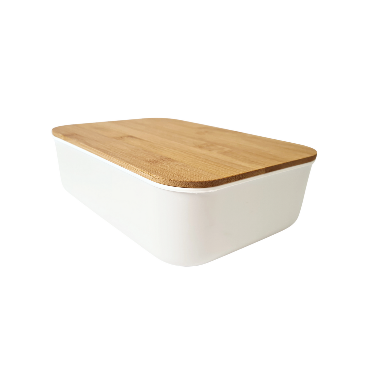 Storage Tub with bamboo lid - Small/Shallow