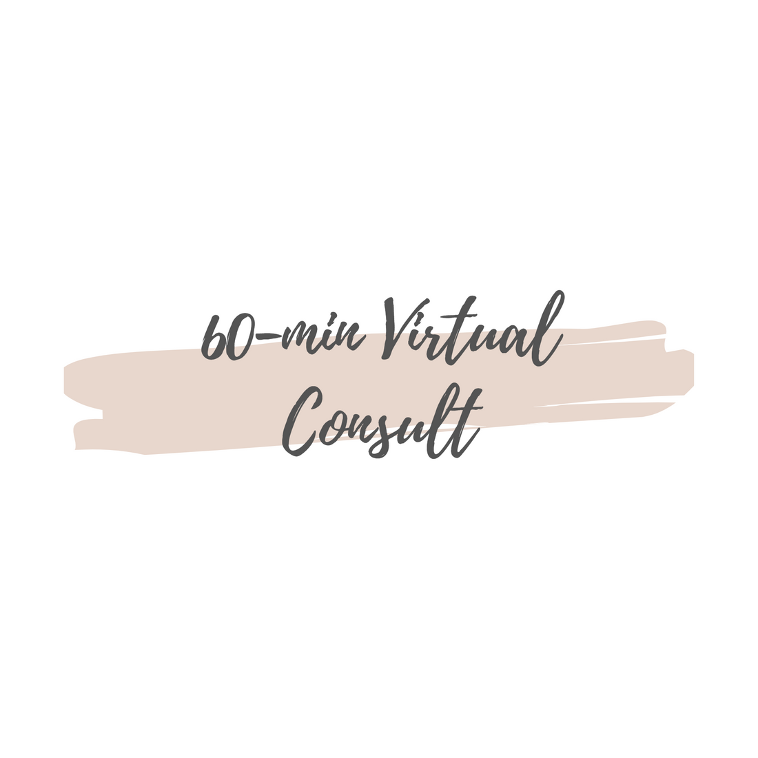 60-min Virtual Consult