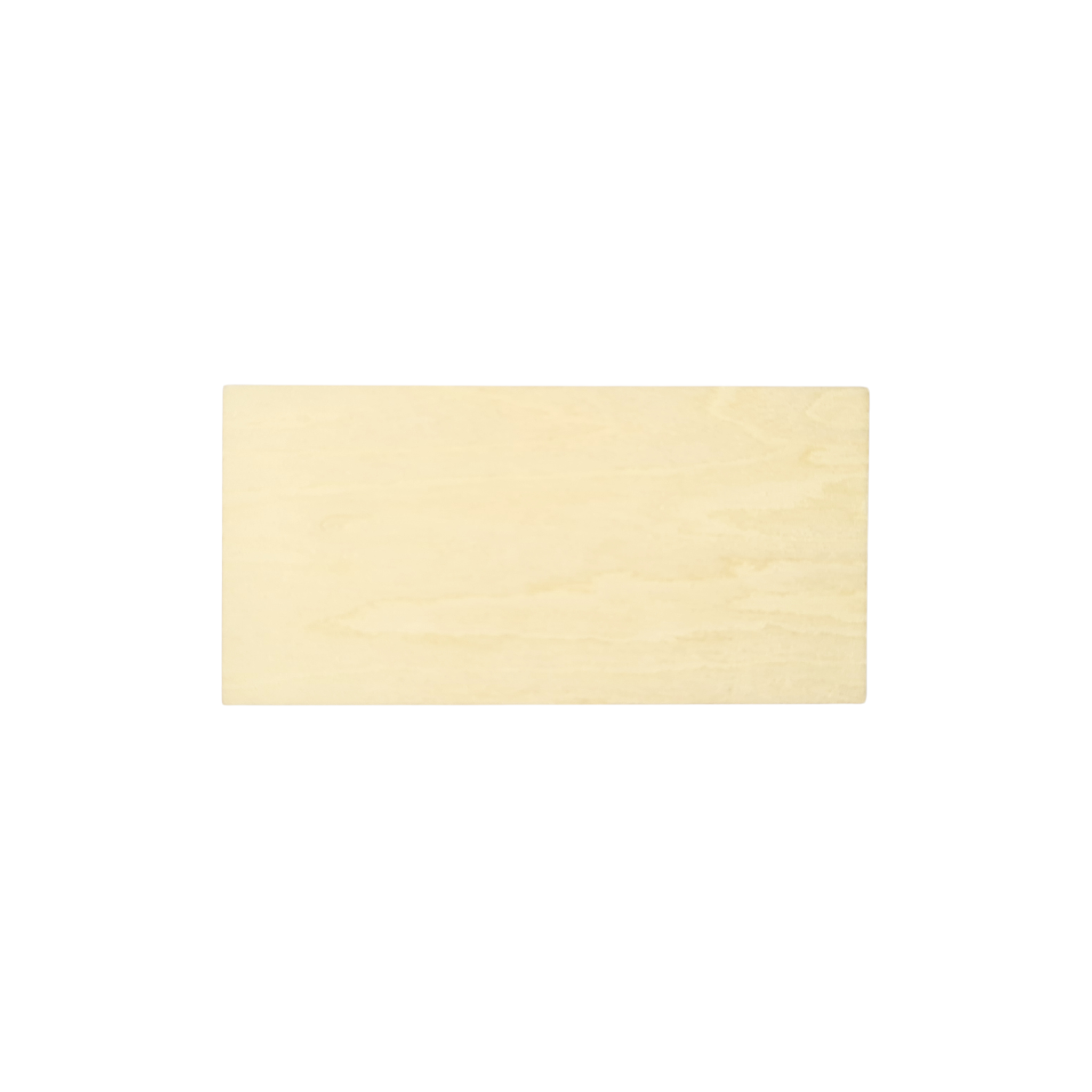 Blank Wooden Tag