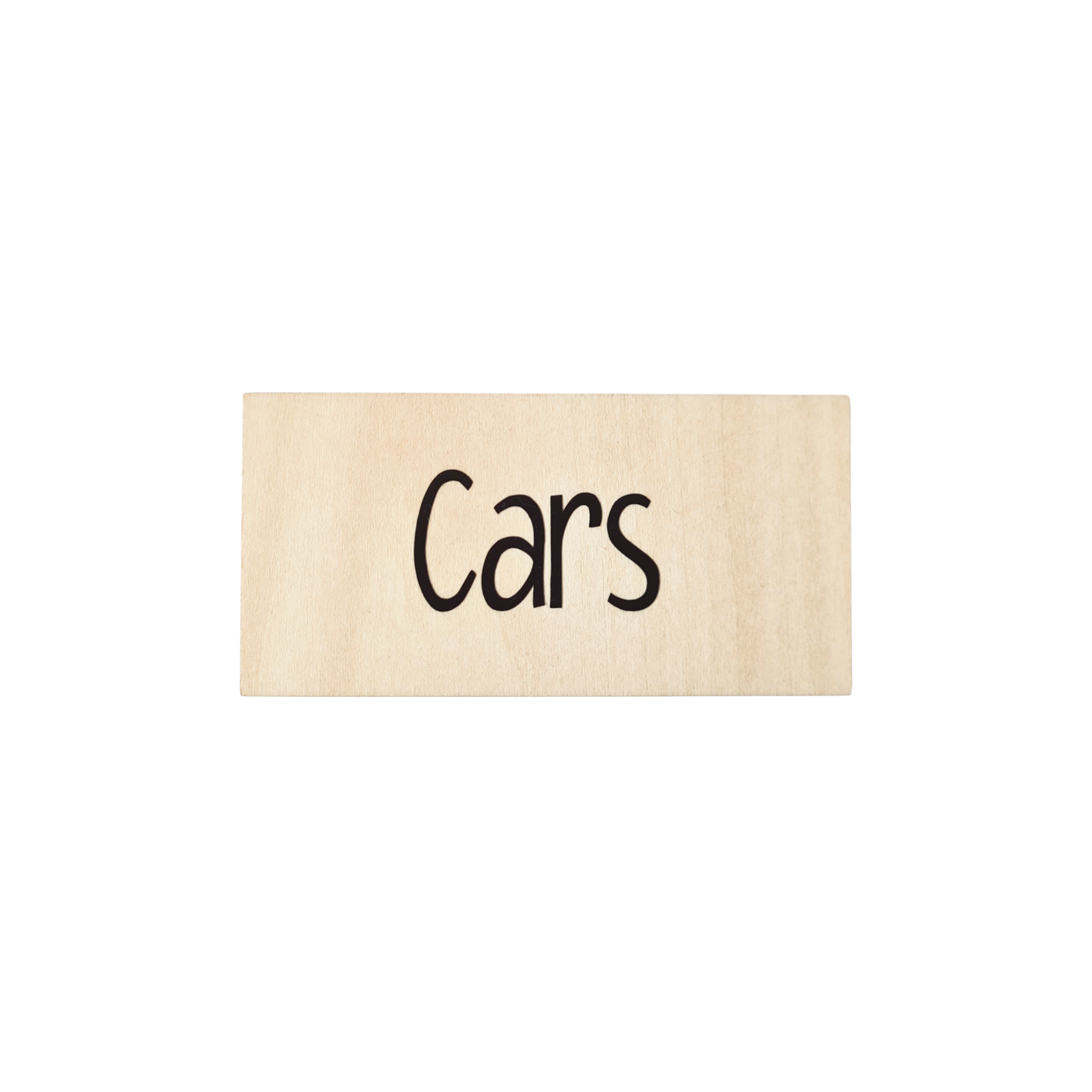 Wooden Label Tag
