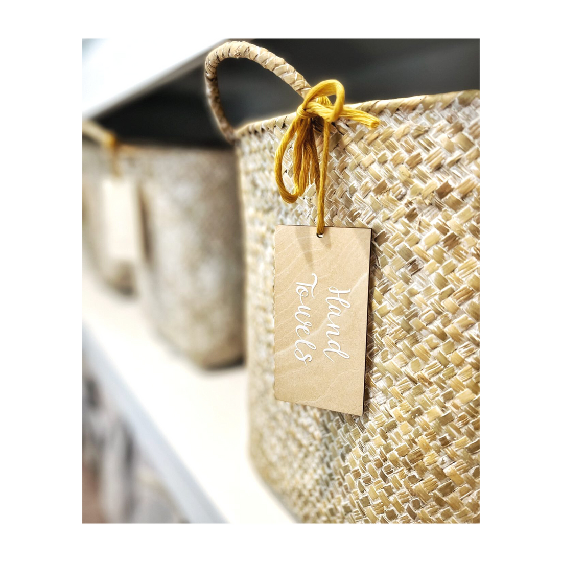Wooden Label Tag