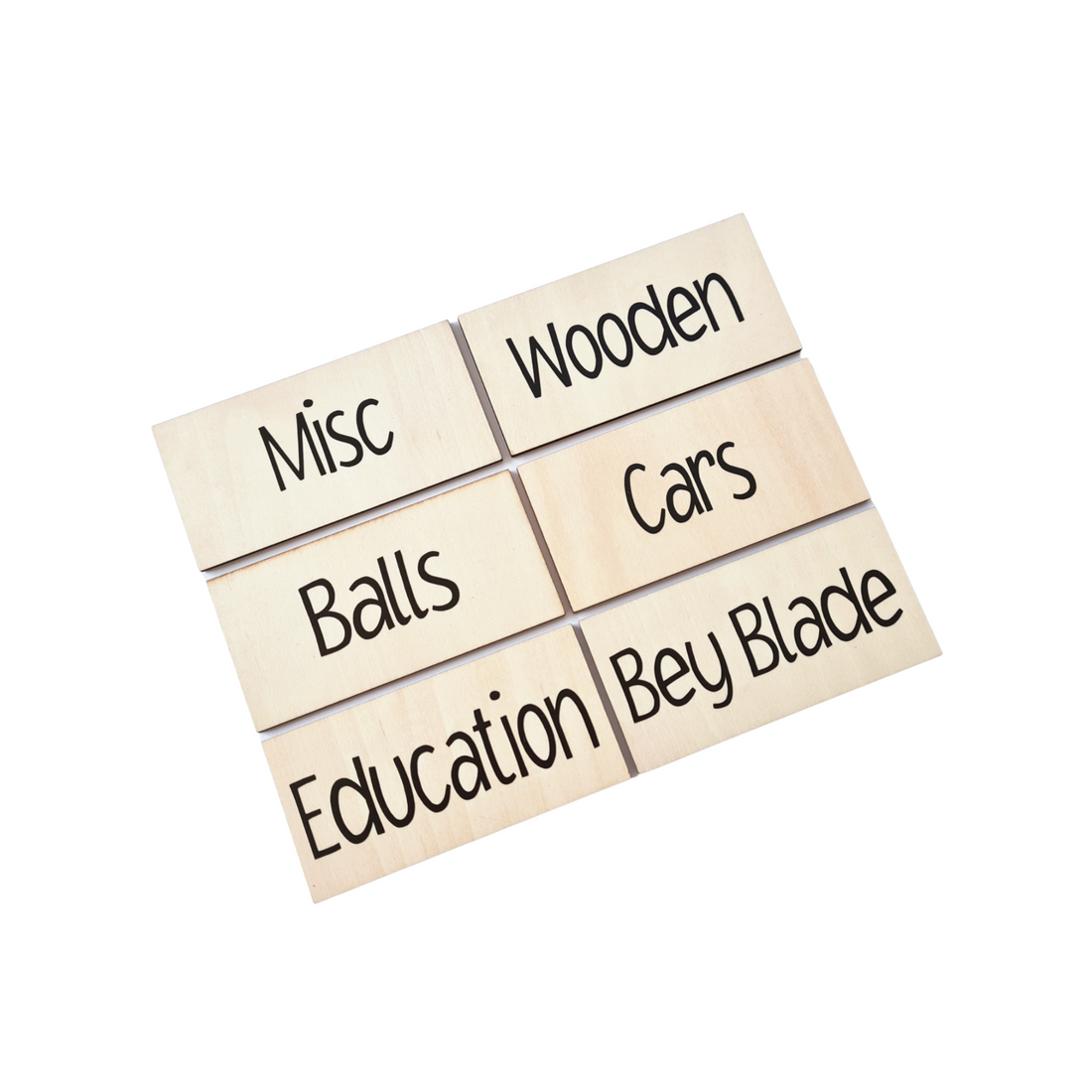 Wooden Label Tag